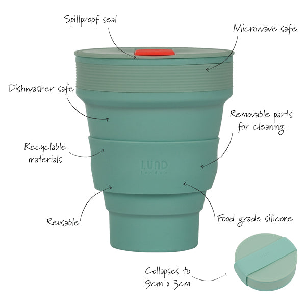 Coleção Collapsible Cups - Copos Dobráveis 350ml