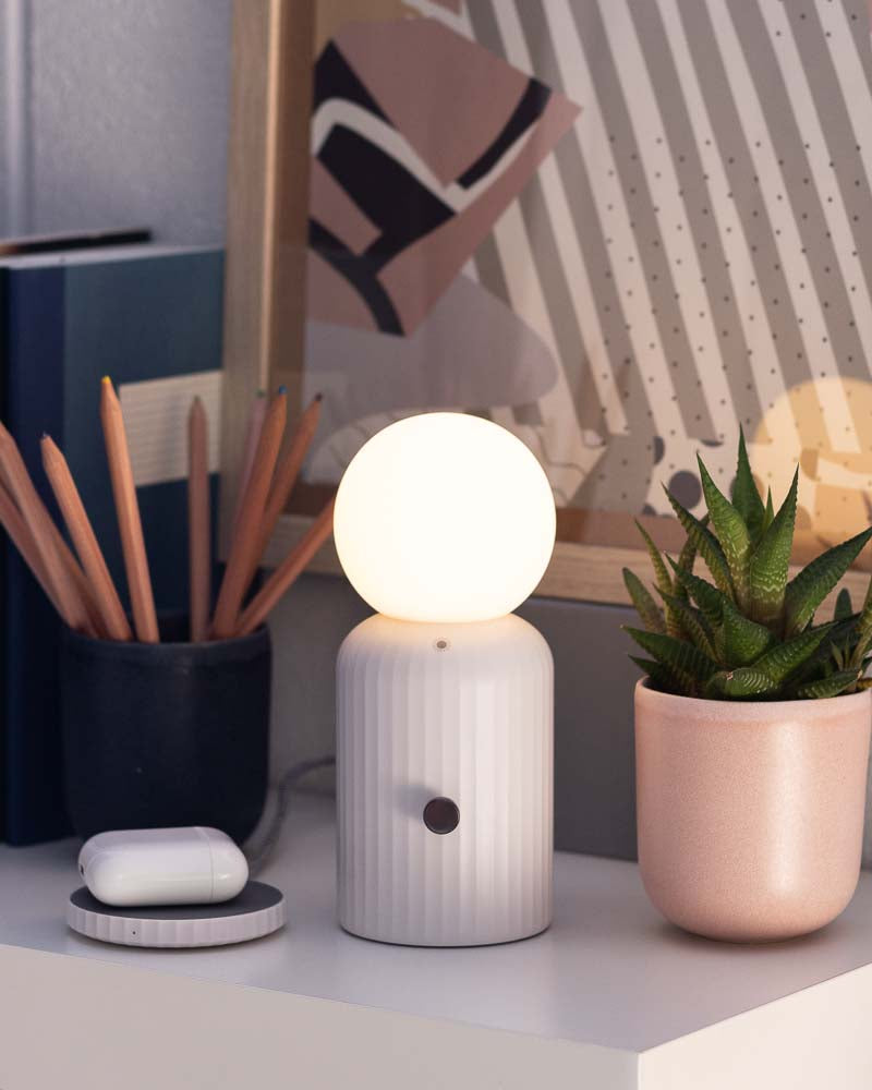 Coleção Candeeiro Sem Fio e Carregador - Wireless Lamp & Charger