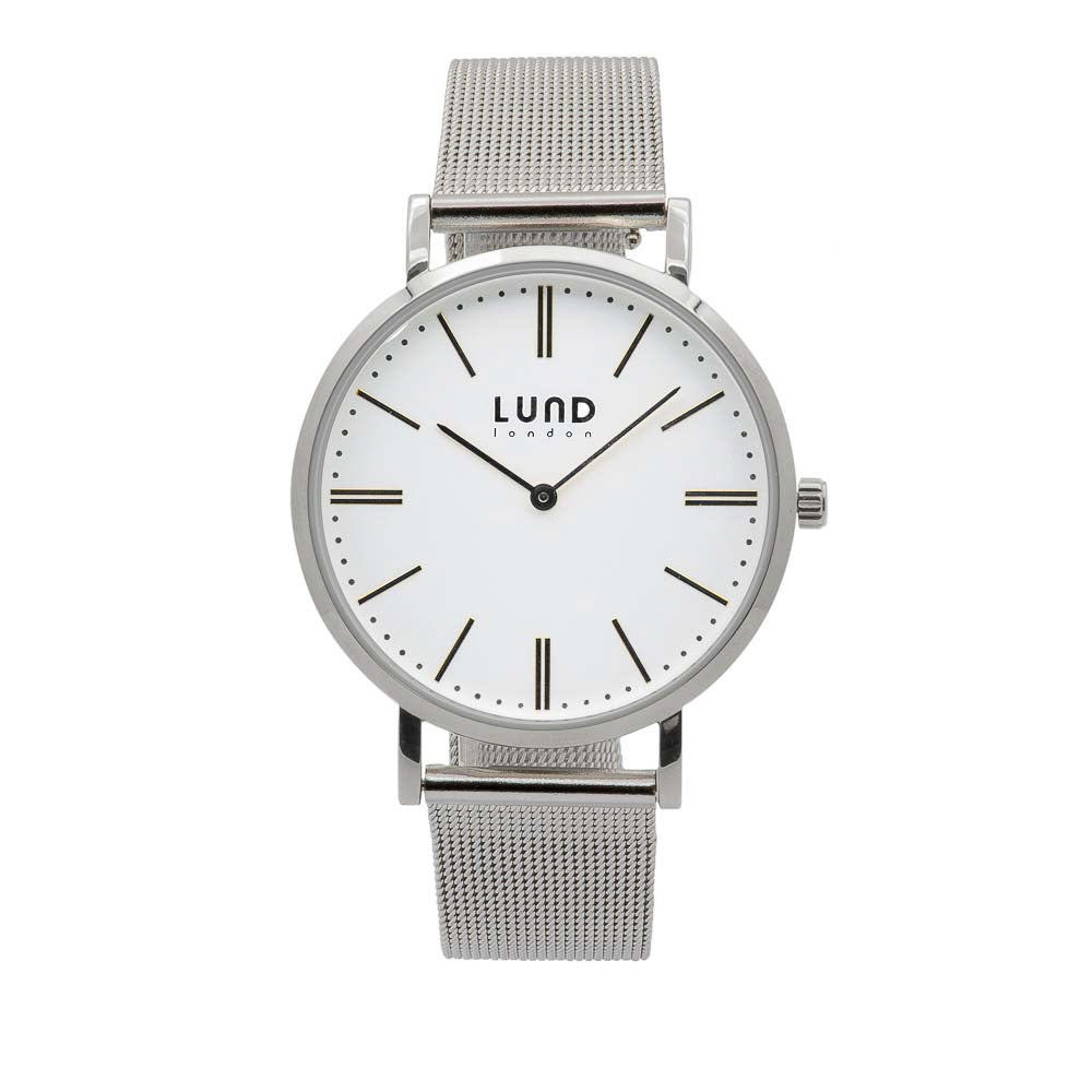 Relógio de Pulso Metal Silver, 39mm