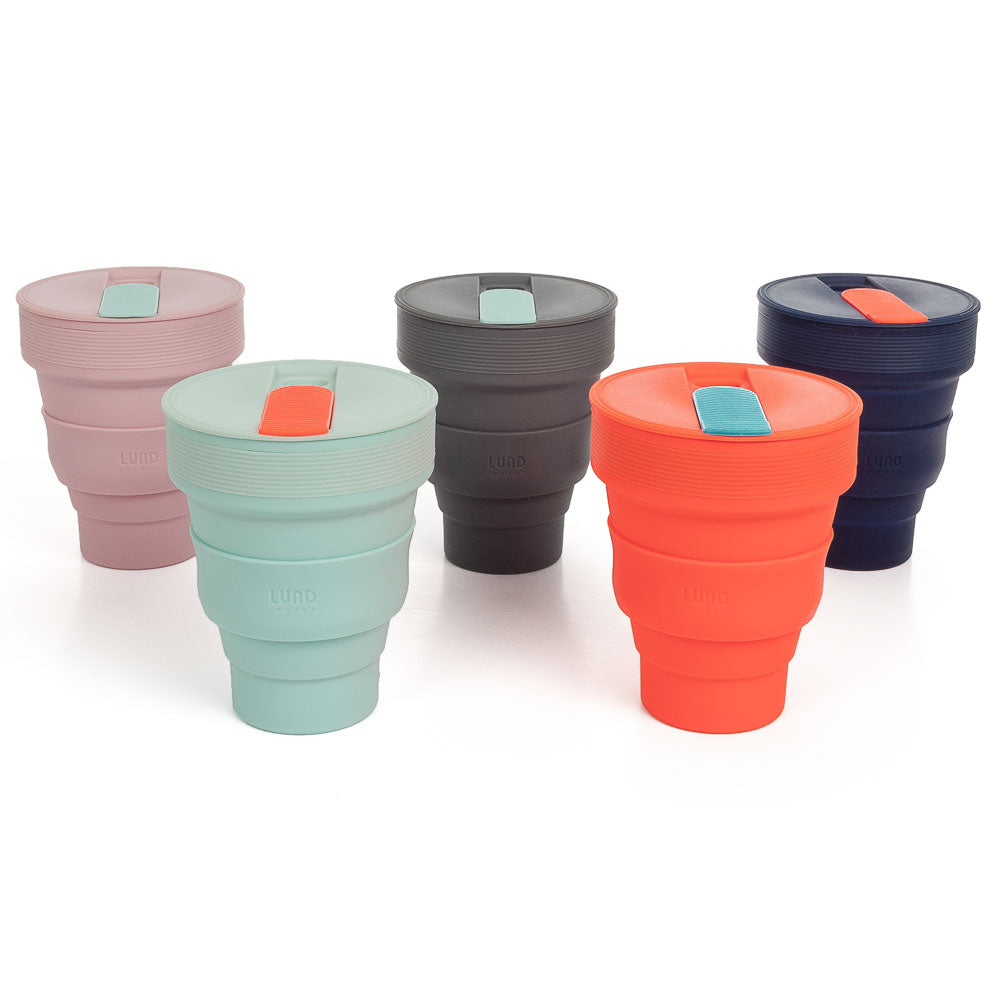 Coleção Collapsible Cups - Copos Dobráveis 350ml
