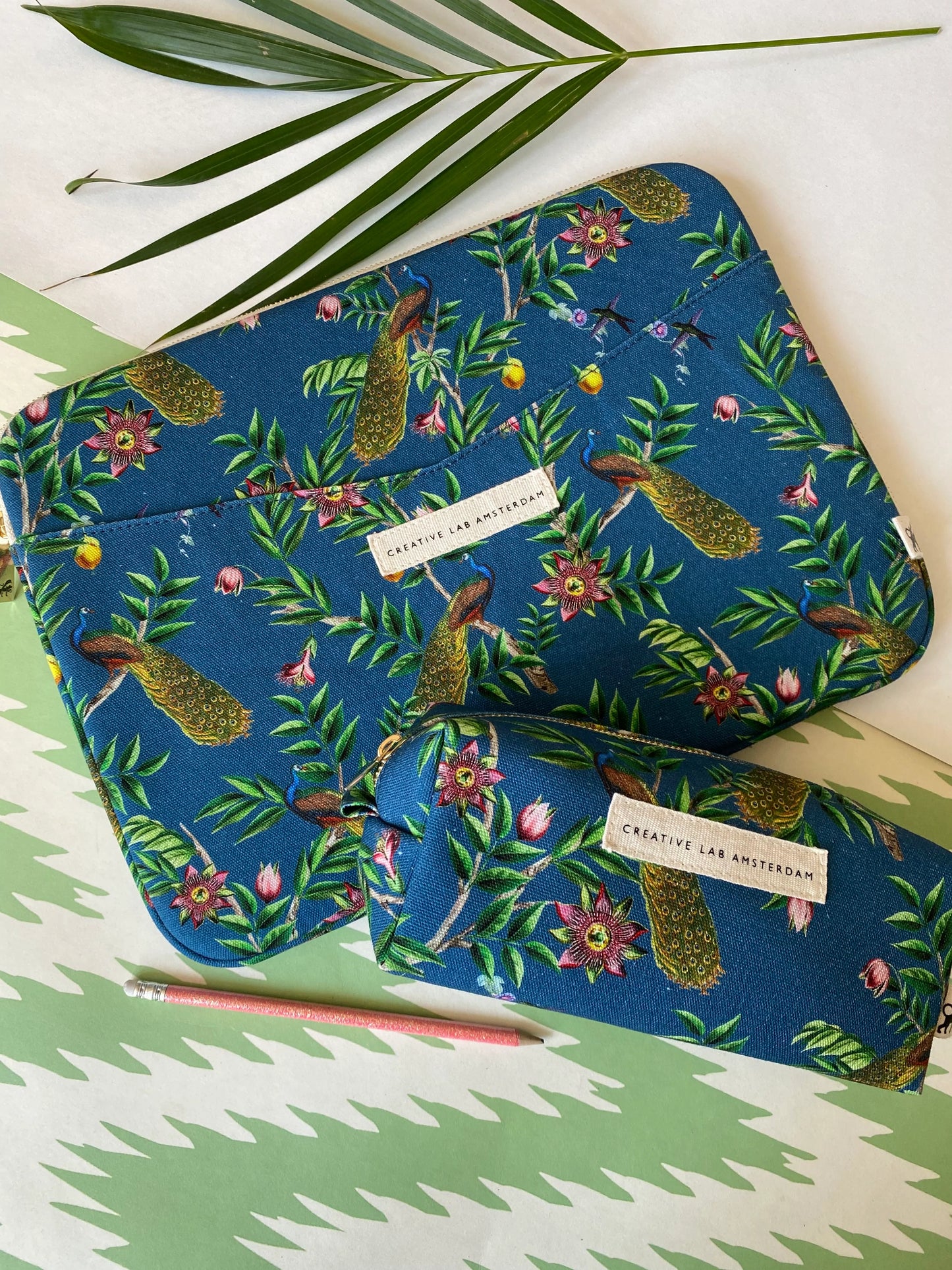 Laptop Sleeve - Bolsa de Computador 15 polegadas Passion Peacock