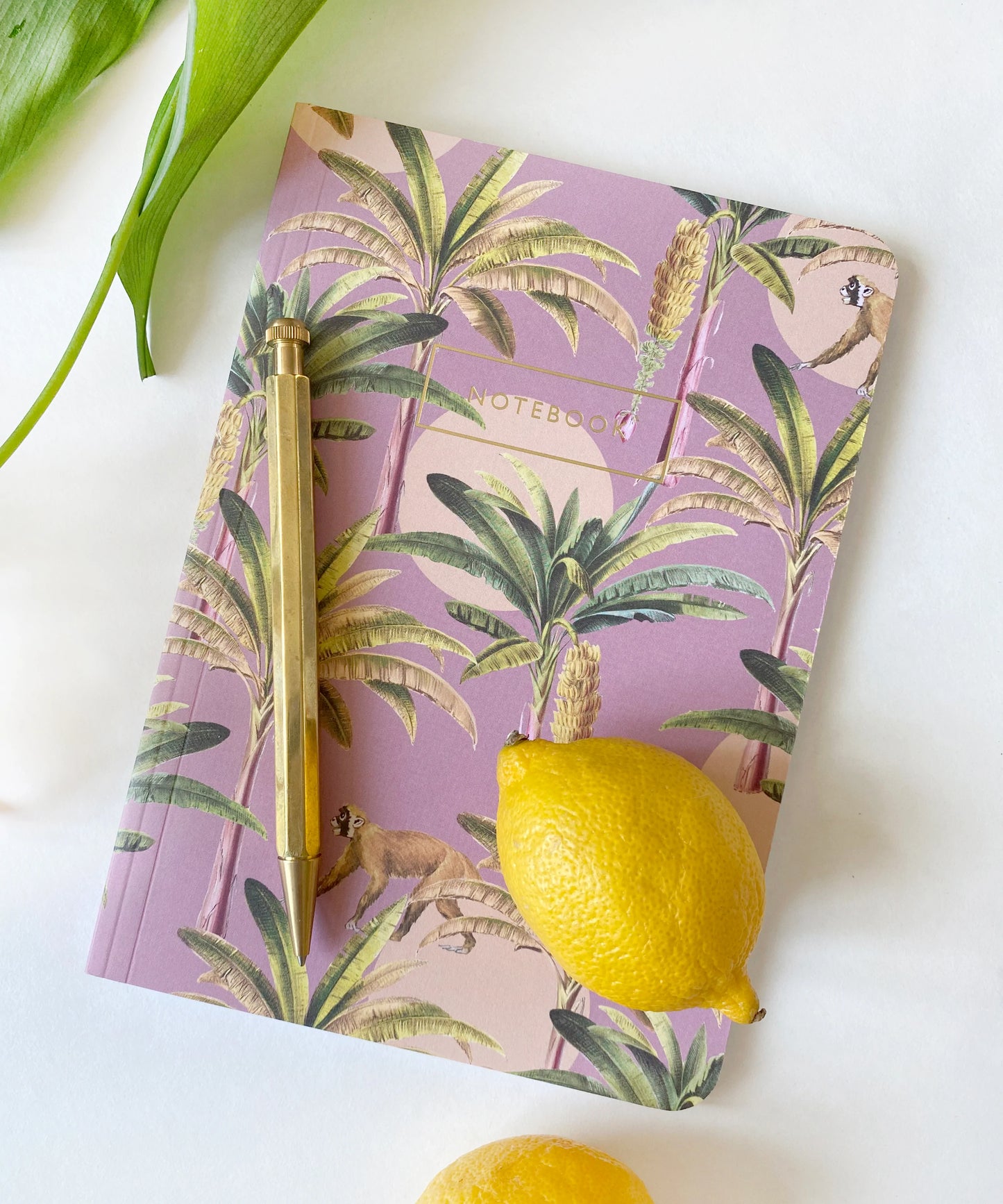 Caderno Notebook Purple Bananas