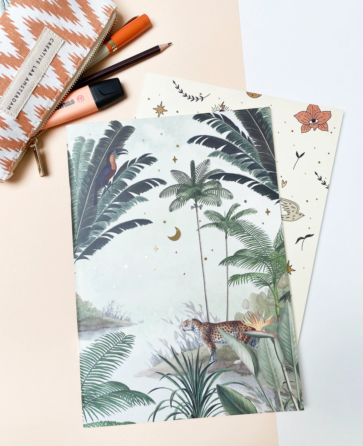 Conjunto 2x Notebook A4 Magical Elixer & Rainforest