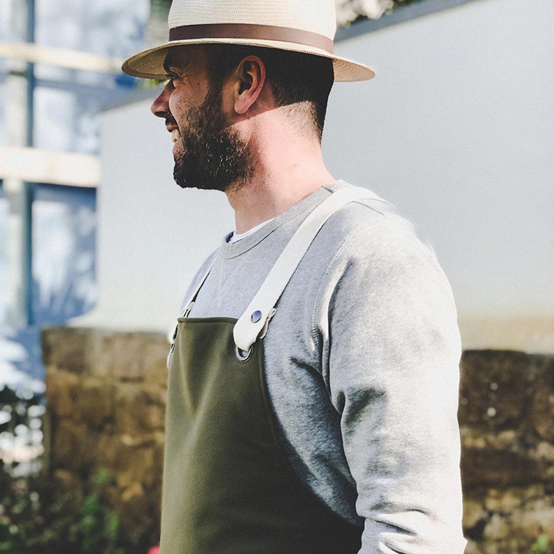 Avental Yako&Co - Vegan Series, Forest Green