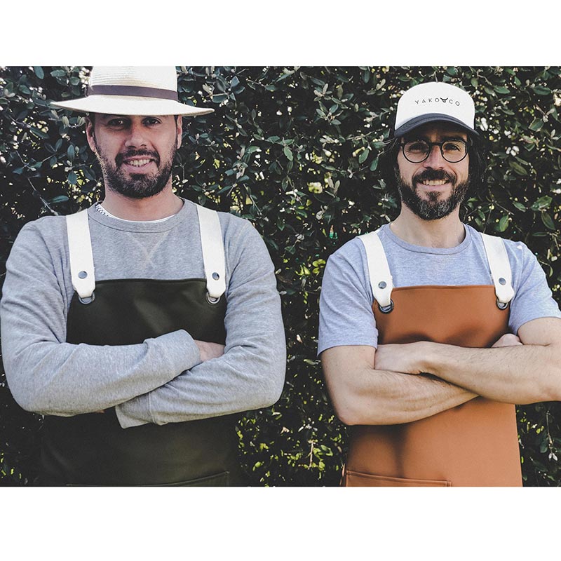 Avental Yako&Co - Vegan Series Jardinagem, Terracota