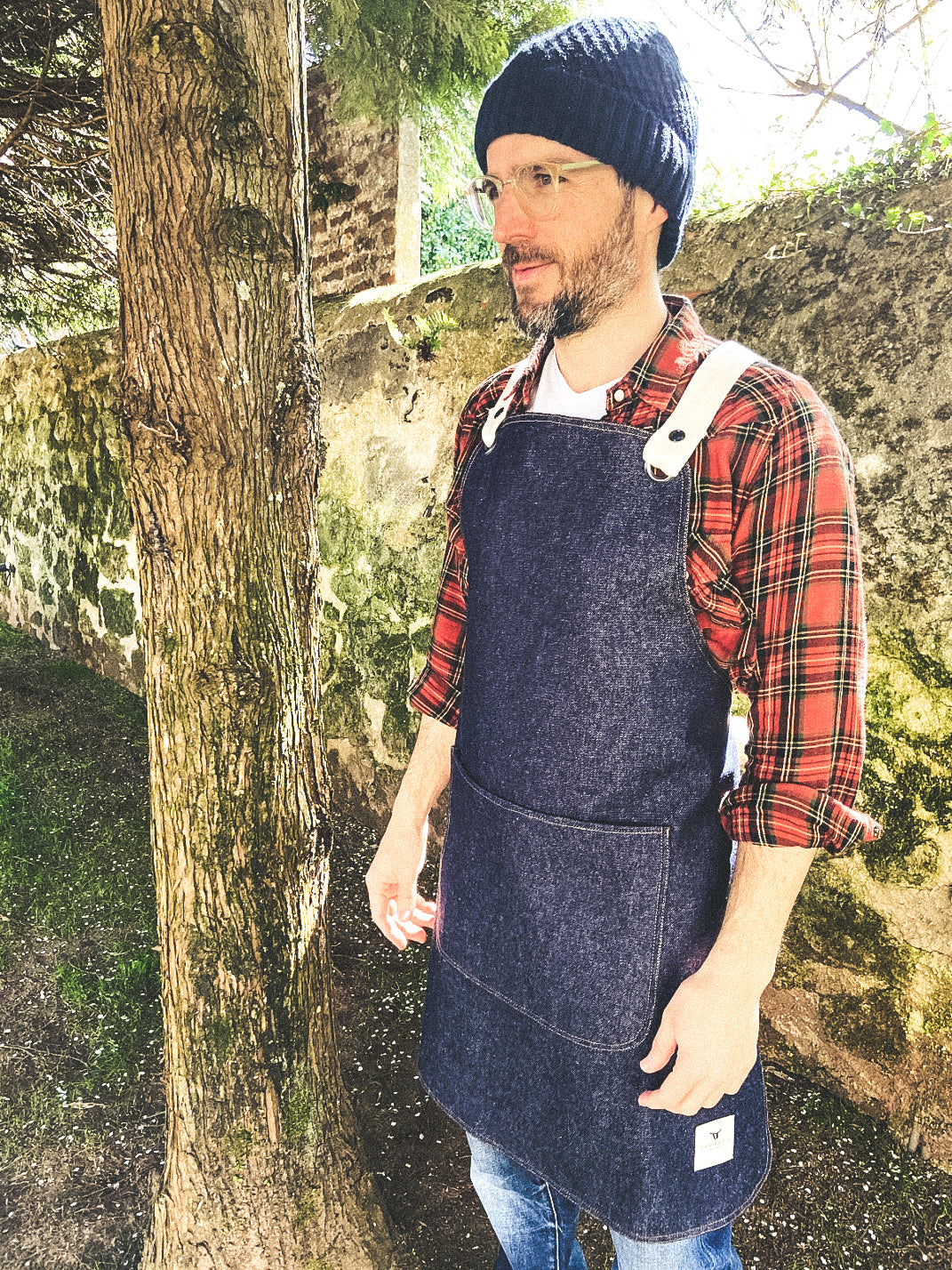 NOVO Avental Denim Yako&Co