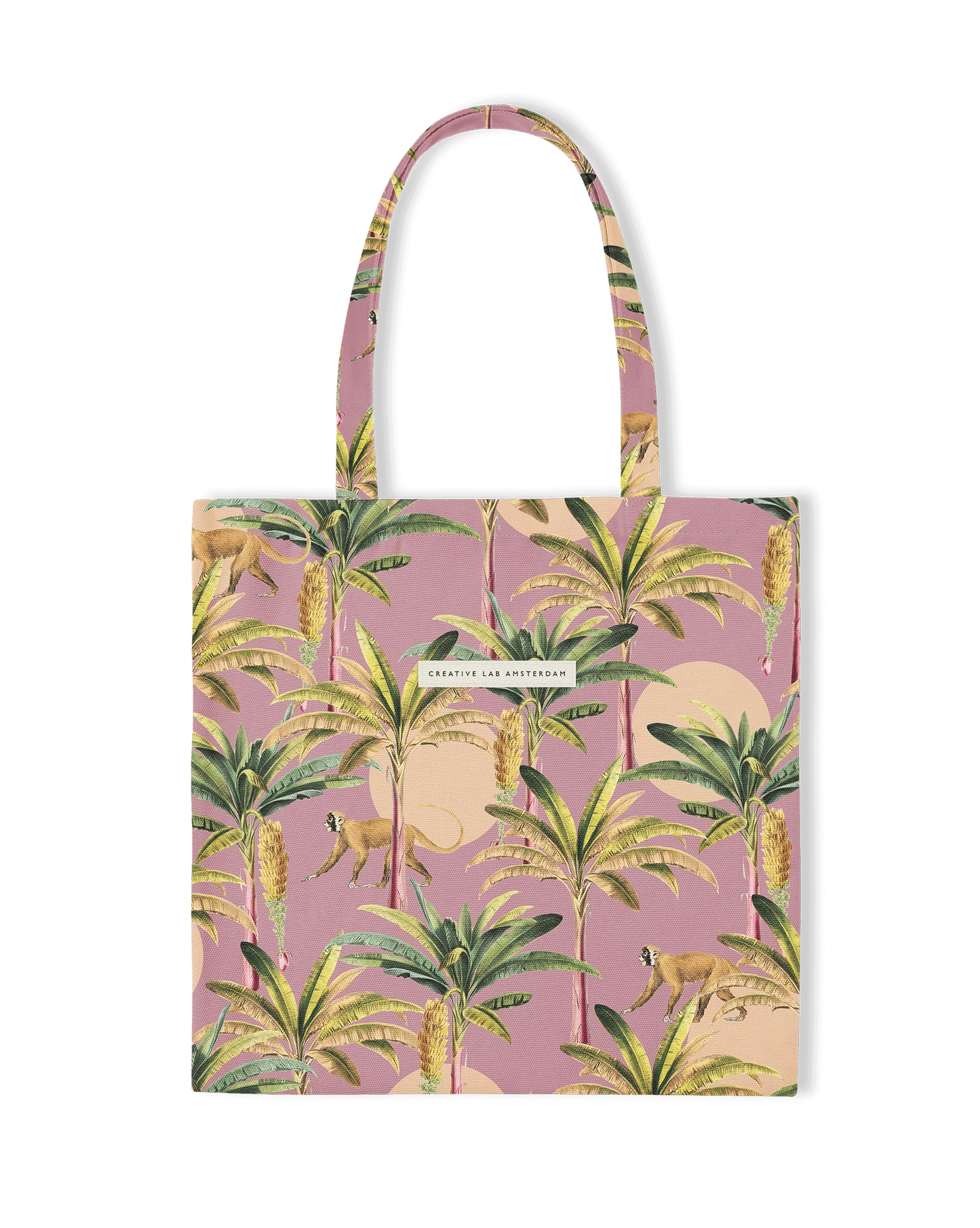 Saco Tote Bag Purple Bananas