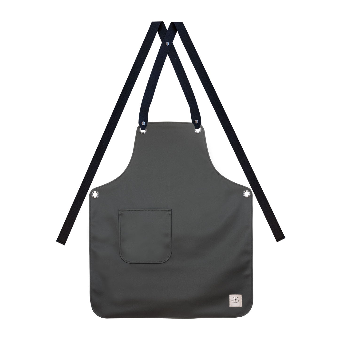Avental Yako&Co - Vegan Series Jardinagem, Charcoal Black