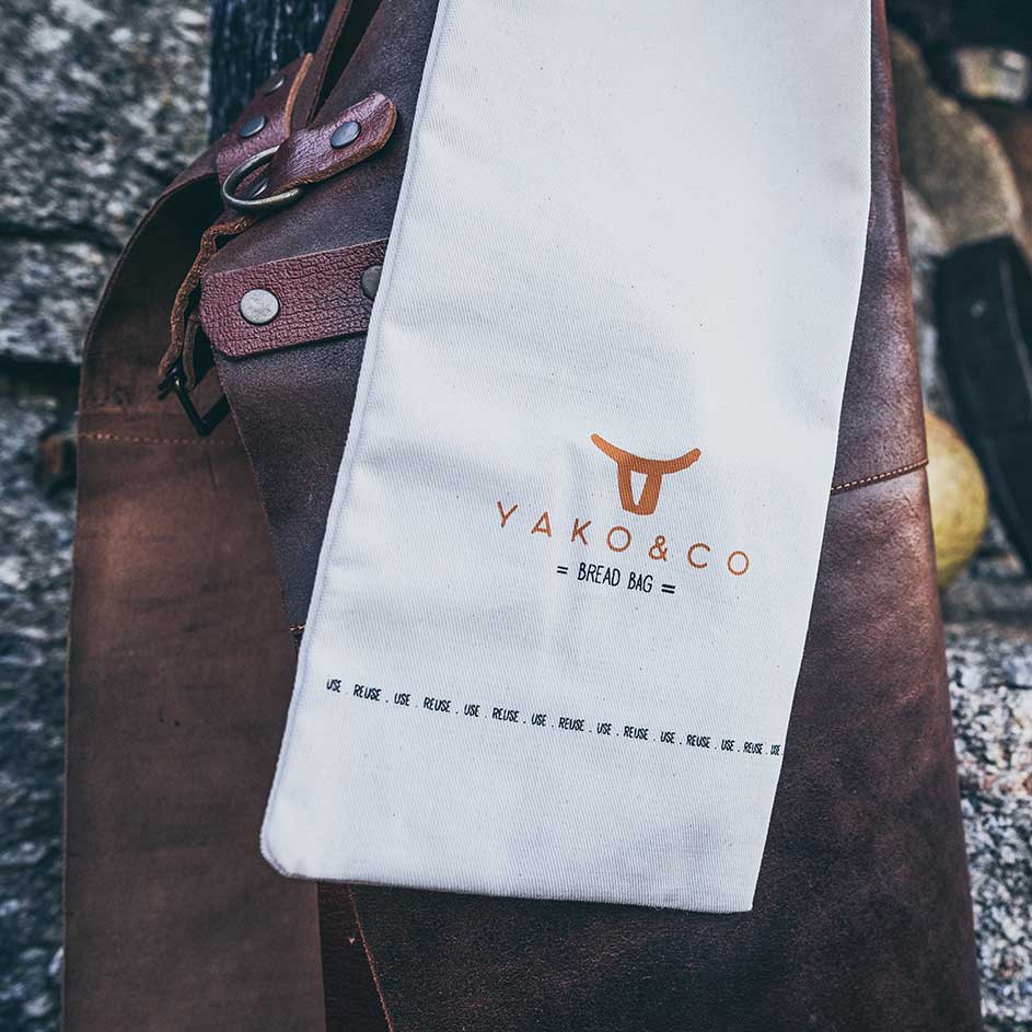 Avental em Pele Yako&Co - Soft Series Coffee