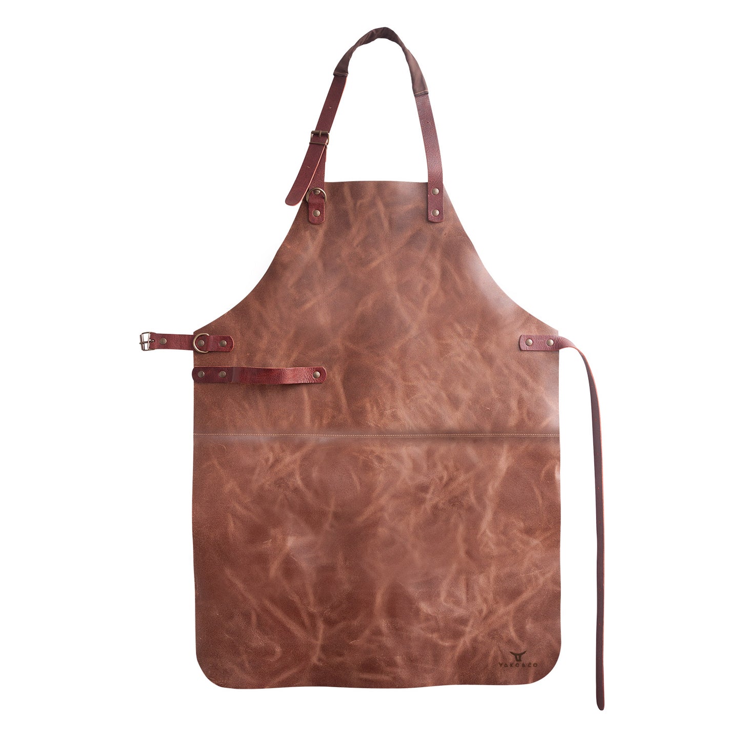 NOVO Avental em Pele Yako&Co - Limited Series Vintage Brown B