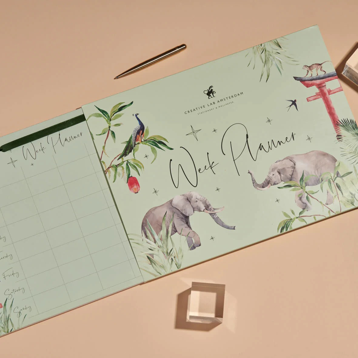 Weekplanner - Agenda Semanal de Secretária Rituals Elephant