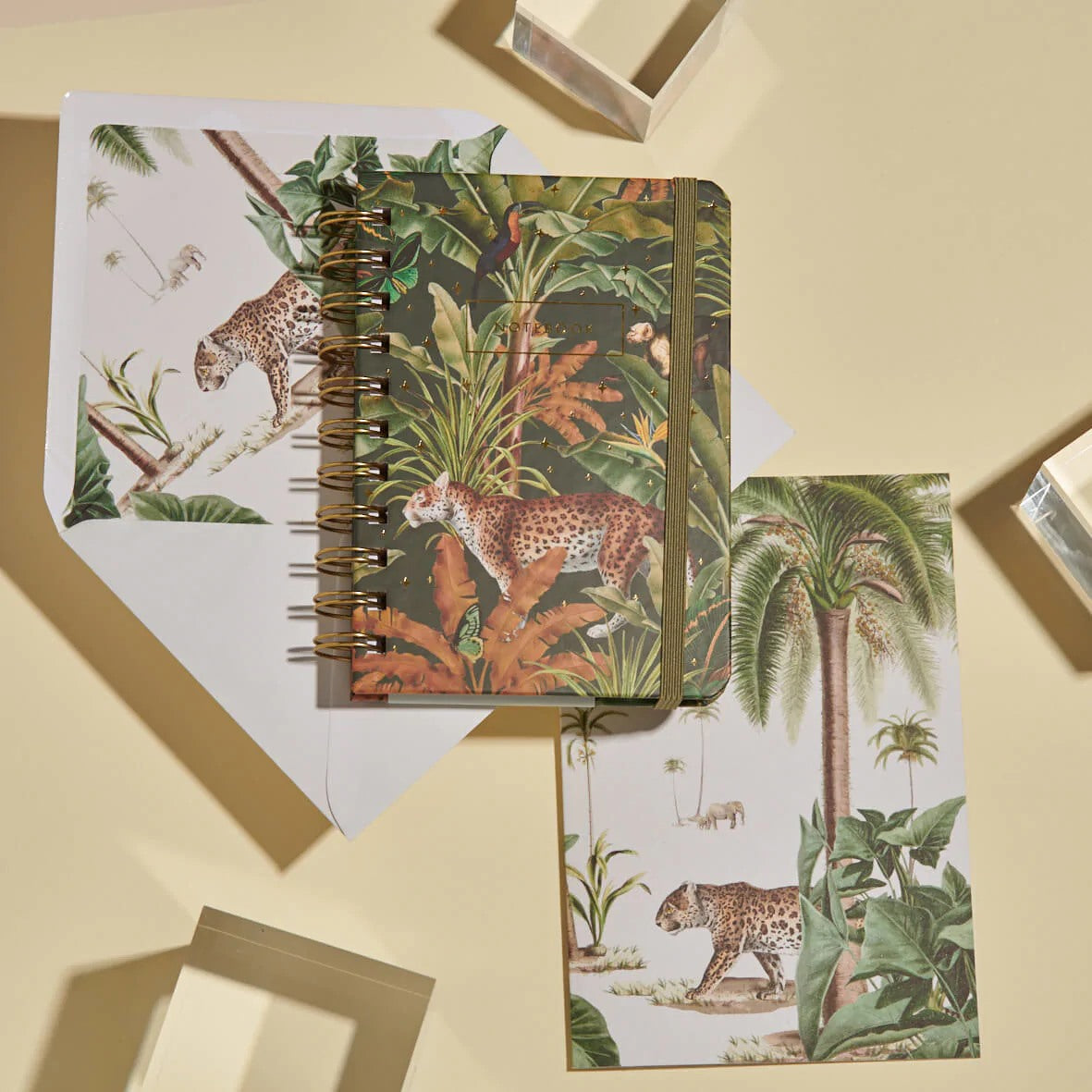 Caderno Notebook A6 Argolas Mighty Jungle