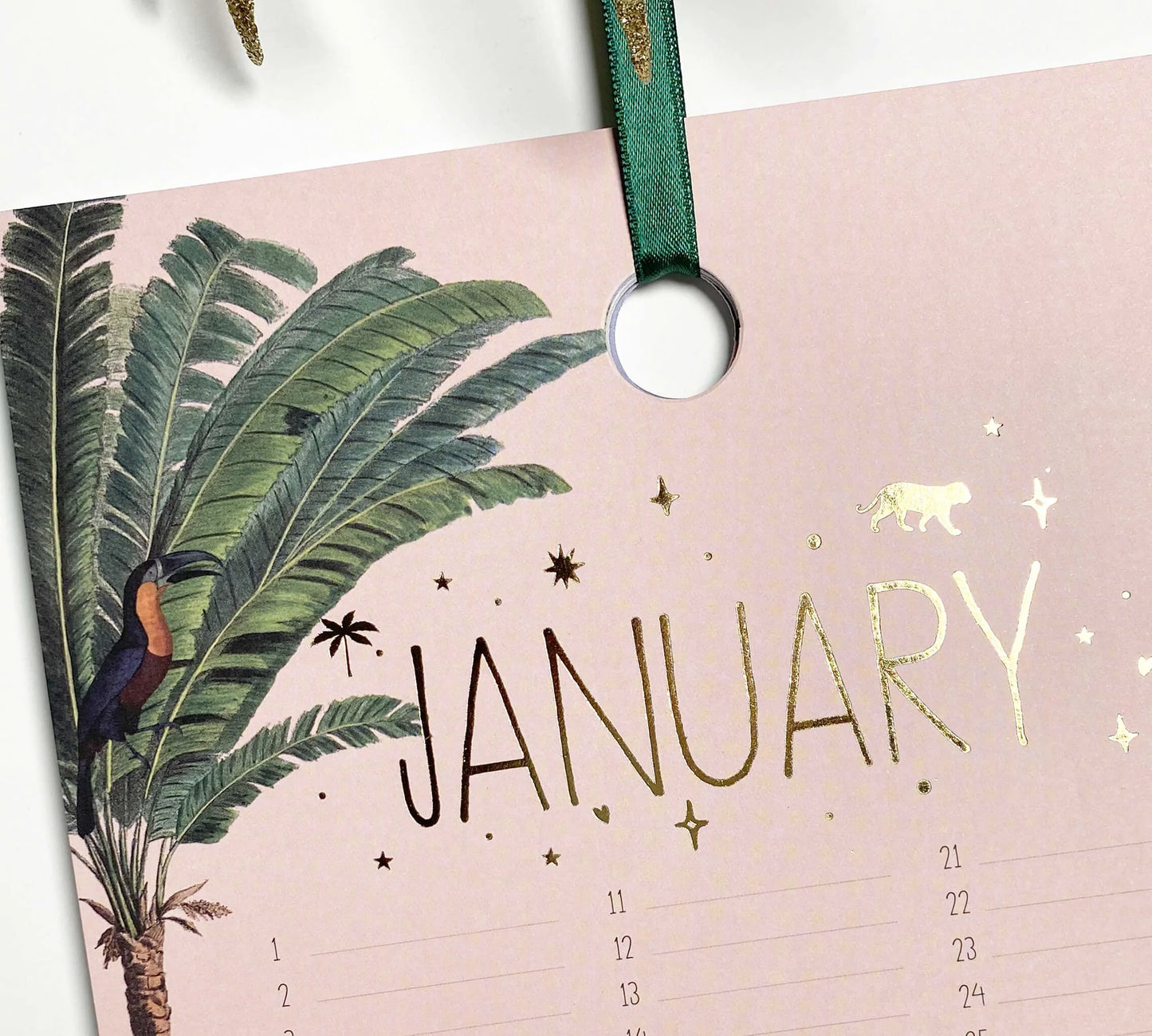 Birthday Callendar Gold- Calendário de Aniversários Gold