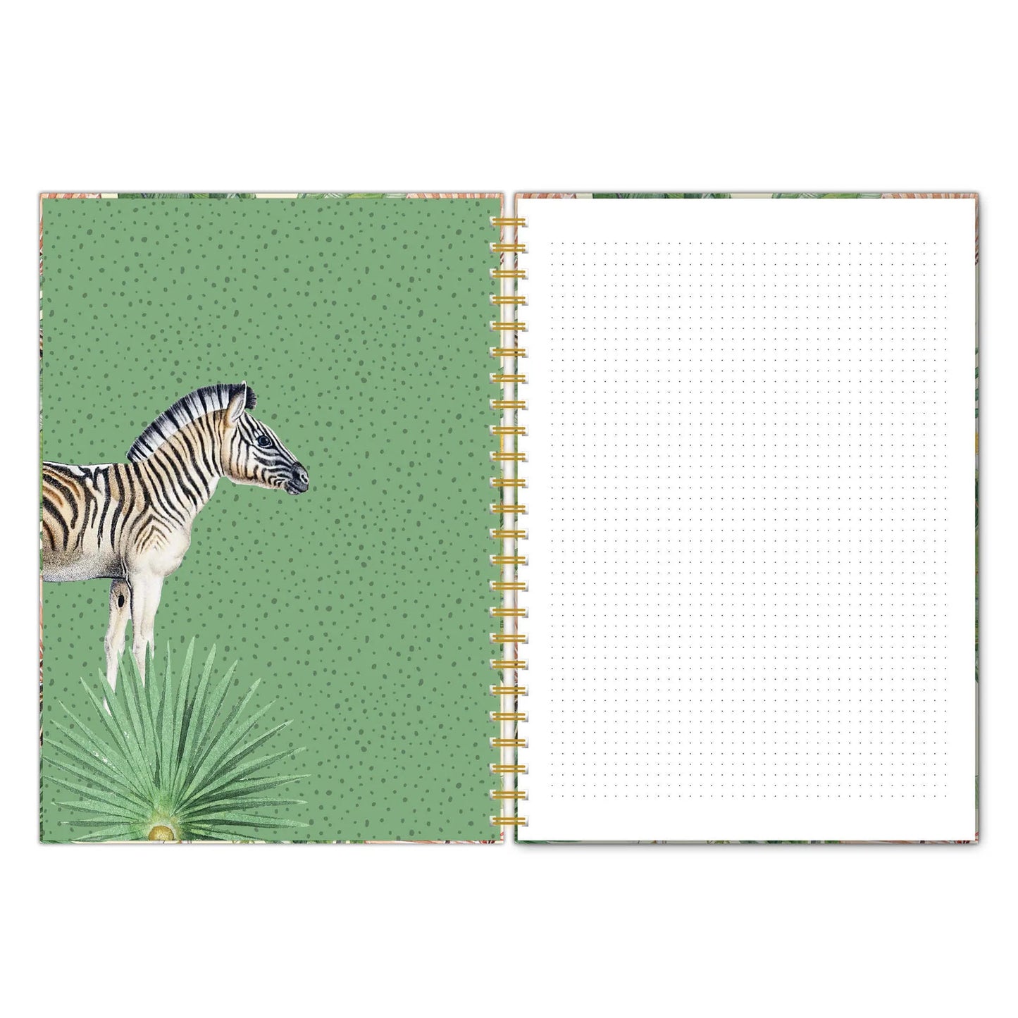 Caderno Notebook A4 Argolas Flower Garden