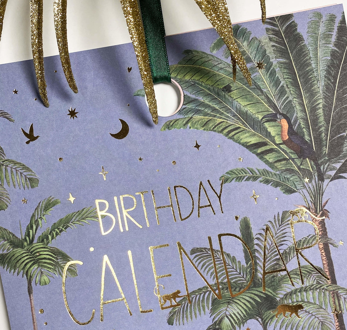 Birthday Callendar Gold- Calendário de Aniversários Gold