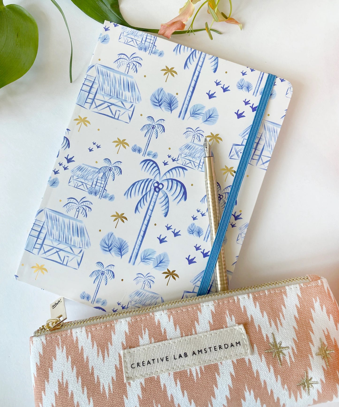 Caderno Notebook Bullet Journal Maui Blue